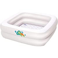 Bestway 51116 - Piscina Hinchable Infantil Bañera Bebé 86x86x25 cm